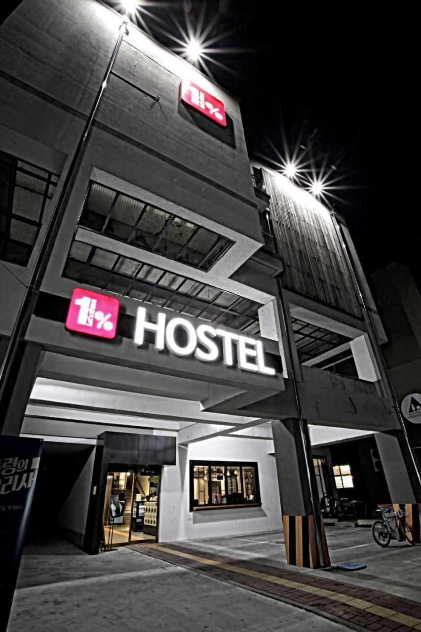One Percent Hostel Jeonju Eksteriør bilde